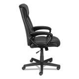 ALERA DB41B19 Alera Dalibor Series Manager Chair, Supports Up to 250 lb, 17.5" to 21.3" Seat Height, Black Seat/Back, Black Base