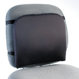 KENSINGTON 82025 Memory Foam Backrest, 16 x 12 x 16, Black