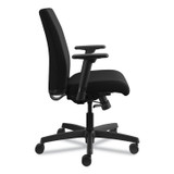 HON COMPANY IT105CU10 Ignition Series Fabric Low-Back Task Chair, Supports Up to 300 lb, 17" to 21.5" Seat Height, Black