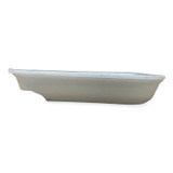 GEN 1WH Meat Trays, #1, 5.38 x 5.38 x 1.07, White, Foam, 500/Carton