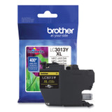 BROTHER INTL. CORP. LC3013Y LC3013Y High-Yield Ink, 400 Page-Yield, Yellow