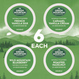 KEURIG DR PEPPER Green Mountain Coffee® 9975 Flavored Variety Coffee K-Cups, Assorted Flavors, 0.38 oz K-Cup, 24/Box