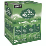 KEURIG DR PEPPER Green Mountain Coffee® 9975 Flavored Variety Coffee K-Cups, Assorted Flavors, 0.38 oz K-Cup, 24/Box