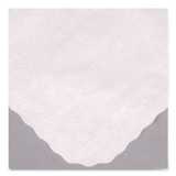 HOFFMASTER TC8704471 Scalloped Edge Traymat, Bond Paper, White, 16.63 x 12.75, 1,000/Carton