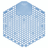 FRESH PRODUCTS 3WDS60CBLCT Wave 3D Urinal Deodorizer, Cotton Blossom Scent, Blue, 10/Box, 6 Boxes/Carton