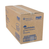 PACTIV EVERGREEN CORPORATION 0CA910080000 EarthChoice Recycled PET Hinged Container, 8 oz, 4.92 x 5.87 x 1.32, Clear, Plastic, 200/Carton