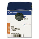 FIRST AID ONLY, INC. FAE6023 SmartCompliance CPR Face Shield and Breathing Barrier, Plastic, One Size Fits All