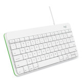 LOGITECH, INC. 920006341 Wired Keyboard for iPad, Apple Lightning, White