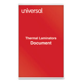 UNIVERSAL OFFICE PRODUCTS 84630 Laminating Pouches, 3 mil, 9" x 14.5", Gloss Clear, 25/Pack