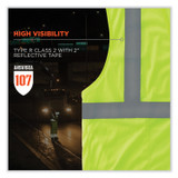 TENACIOUS HOLDINGS, INC. ergodyne® 24522 GloWear 8210HL-S Single Size Class 2 Economy Mesh Vest, Polyester, Small, Lime