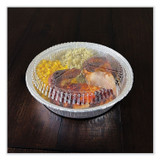BOARDWALK ROUND9CLID Round Aluminum To-Go Container Lids, Dome Lid, 9" Diameter, Clear, Plastic, 500/Carton
