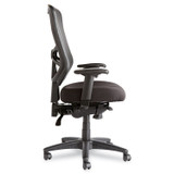 ALERA EL41ME10B Alera Elusion Series Mesh High-Back Multifunction Chair, Supports Up to 275 lb, 17.2" to 20.6" Seat Height, Black