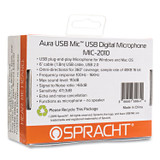 SPRACHT MIC2010 MIC2010 Digital USB Microphone, Black
