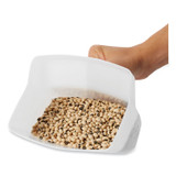 RUBBERMAID COMMERCIAL PROD. 2885 WHI Bouncer Bar/Utility Scoop, 64 oz, Plastic, White