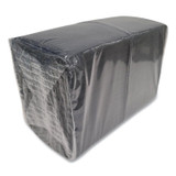 MORCON Tissue VT522 Morsoft Beverage Napkins, 2-Ply, 9 x 9.5, Black, 1,000/Carton