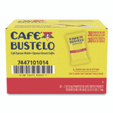 KEURIG DR PEPPER Café Bustelo 01014 Regular Coffee Fraction Packs, Espresso, 2 oz Pack, 30/Carton