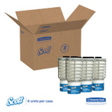 KIMBERLY-CLARK PROFESSIONAL Scott® 91072 Essential Continuous Air Freshener Refill, Ocean, 48 mL Cartridge, 6/Carton