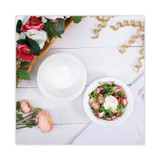 DART 12BWWC Concorde Non-Laminated Foam Bowl, 12 oz, White, 125/Pack, 8 Packs/Carton