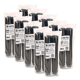 FABRI-KAL PC200-B Portion Cups, 2 oz, Plastic, Black, 250/Sleeve, 10 Sleeves/Carton