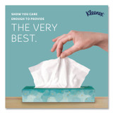 KIMBERLY-CLARK PROFESSIONAL Kleenex® 21195 White Facial Tissue Junior Pack, 2-Ply, 48 Sheets/Box, 64 Boxes/Carton