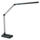 ALERA LED908B Adjustable LED Desk Lamp, 3.25w x 6d x 21.5h, Black