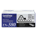 BROTHER INTL. CORP. TN580 TN580 High-Yield Toner, 7,000 Page-Yield, Black