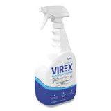 DIVERSEY CBD540533 Virex All-Purpose Disinfectant Cleaner, Citrus Scent, 32 oz Spray Bottle, 8/Carton