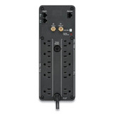 AMERICAN POWER CONVERSION APC® BR1000MS BR1000MS Back-UPS PRO BR Series SineWave Battery Backup System, 10 Outlets, 1,000 VA, 1,080 J