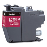 BROTHER INTL. CORP. LC402XLMS LC402XLMS High-Yield Ink, 1,500 Page-Yield, Magenta