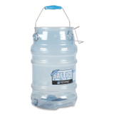 CFS BRANDS San Jamar® SI6000 Saf-T-Ice Tote, 6 gal, Transparent Blue