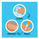 JOHNSON & JOHNSON BAND-AID® 5570 Antibiotic Adhesive Bandages, Assorted Sizes, 20/Box