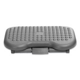 EMS MIND READER LLC FTRESTBLK Comfy Footrest, 18w x 13.4d x 4.3h, Black