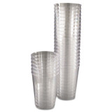 WNA, INC. T10 Comet Plastic Tumblers, 10 oz, Clear, 25/Pack, 20 Packs/Carton