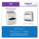 KIMBERLY-CLARK PROFESSIONAL Professional* 09995 Sanitouch Hard Roll Towel Dispenser For 1.75" Core, 12.63 x 10.2 x 16.13, White