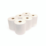 BOARDWALK 17GREEN Boardwalk Green Universal Roll Towels, 1-Ply, 8" x 800 ft, Natural White, 6 Rolls/Carton