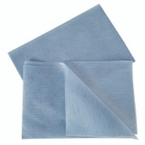 HOSPECO SaniWorks® NF310QCBA Deluxe Foodservice Wiper, 1-Ply, 13 x 21, Blue, 150/Carton