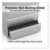 ALERA HLF4254LG Lateral File, 4 Legal/Letter-Size File Drawers, Light Gray, 42" x 18.63" x 52.5"