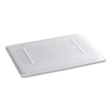 RUBBERMAID COMMERCIAL PROD. 3502 WHI Food/Tote Box Lids, 26 x 18, White, Plastic