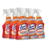 RECKITT BENCKISER LYSOL® Brand 79556 Kitchen Pro Antibacterial Cleaner, Citrus Scent, 22 oz Spray Bottle, 9/Carton
