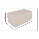 SOUTHERN CHAMPION TRAY SCT® 2757 Carryout Boxes, 9 x 5 x 4, White, Paper, 250/Carton