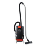 HOOVER COMPANY Commercial CH93619 HVRPWR 40V Cordless Backpack Vacuum, Battery Sold Separately, 6 qt Tank Capacity, Black/Red