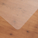 FLOORTEX ER1213419ER Cleartex Ultimat Polycarbonate Chair Mat for Hard Floors, Rectangular, 48" x 53", Clear