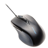 KENSINGTON 72369 Pro Fit Wired Full-Size Mouse, USB 2.0, Right Hand Use, Black