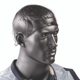 AMERCAREROYAL RPH144LTBK Lightweight Latex-Free Hairnets, Nylon, 24", Black, 144/Box, 20 Boxes/Carton