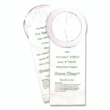 GREEN KLEAN QVACP Replacement Vacuum Bags, Fits NSS Outlaw/ProTeam QuarterVac/Sandia/Sanitaire, 10/Pack