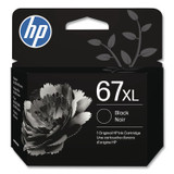 HP INC 3YM57AN HP 67XL, (3YM57AN) High-Yield Black Original Ink Cartridge
