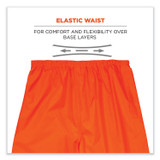 TENACIOUS HOLDINGS, INC. ergodyne® 25449 GloWear 8916 Class E Lightweight Hi-Vis Rain Pants, 5X-Large, Orange