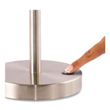 OTTLITE TECHNOLOGIES, INC CS01SV9SHPR Wellness Series Harmonize LED Desk Lamp, 5" to 19" High, Silver