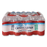 CRYSTAL GEYSER WATER CO 35001CTDEP Natural Alpine Spring Water, 16.9 oz Bottle, 35/Carton