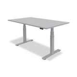 FELLOWES MFG. CO. 9649401 Levado Laminate Table Top, 48" x 24", Gray